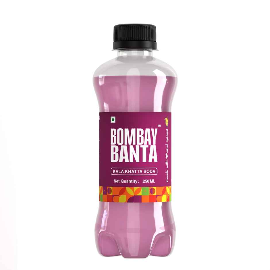 Bombay Banta - Masala Soda(250ml), Bombay Banta Kala Khatta Soda(250ml) & Bombay Banta Lemon Soda(250ml) Combo