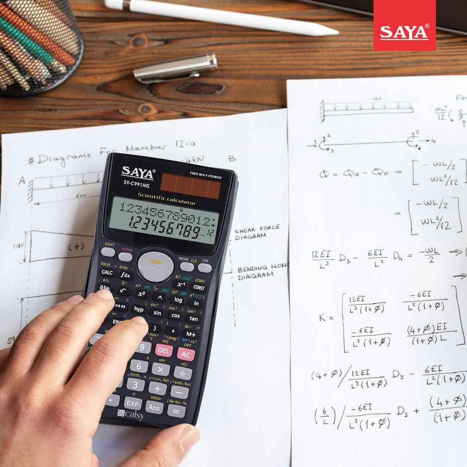 Saya 401-Function Scientific Calculator - SY-C991MS Advanced Features for Precision and Performance