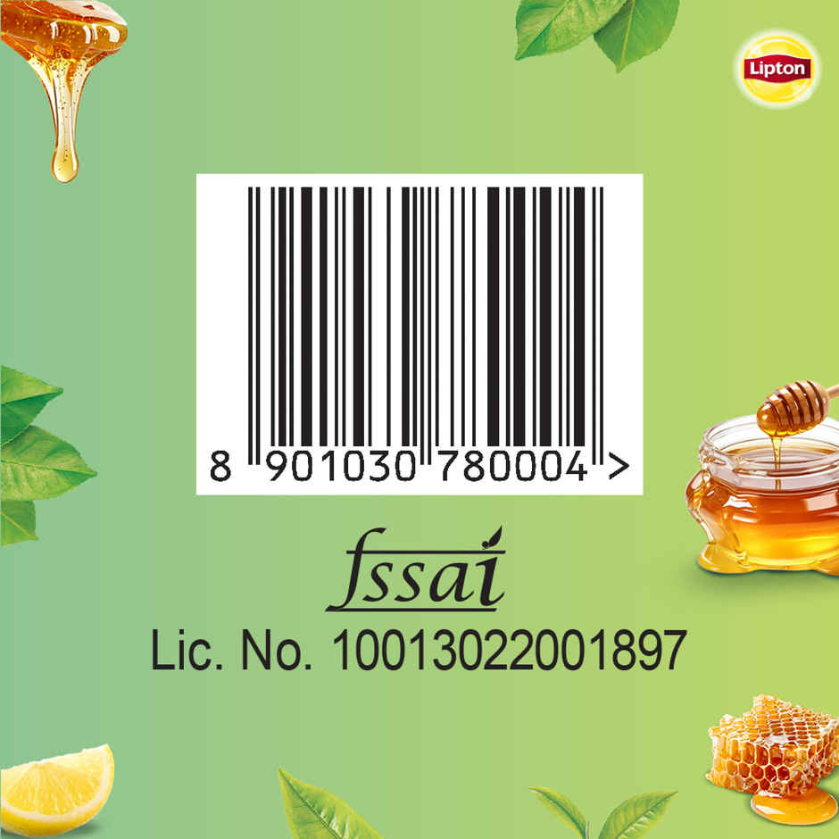 Lipton Honey Lemon Green Tea Bags