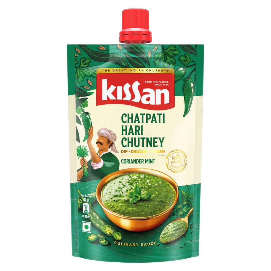 Kissan Chatpati Hari Chutney Doy (100g) & Mccain Variety Pack | No Added Preservatives (550g) Combo