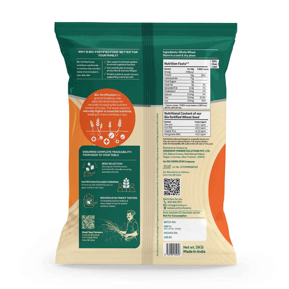 Better Nutrition Biofortified Atta