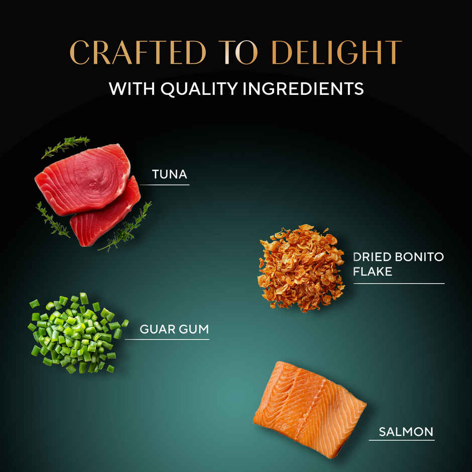 Sheba Rich Adult Skipjack & Salmon Flavour Wet Cat Food