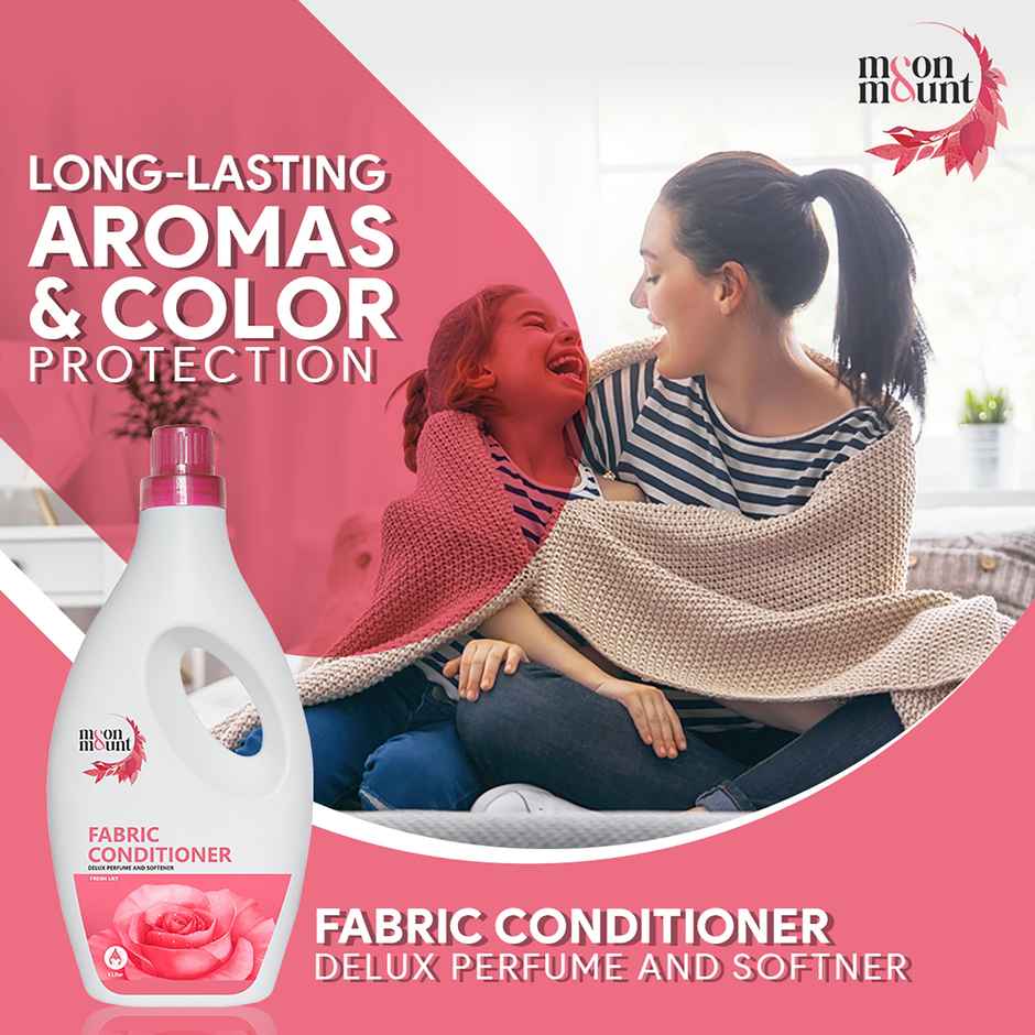 Moon&Mount Rose After Wash Fabric Conditioner Liquid Softener