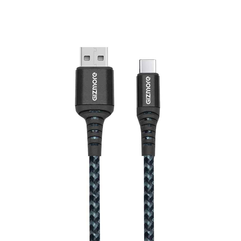 Gizmore 120W Usb To Type C Dash Ultra Fast Charging Cable For Smartphones and Laptops | 1.2Meter