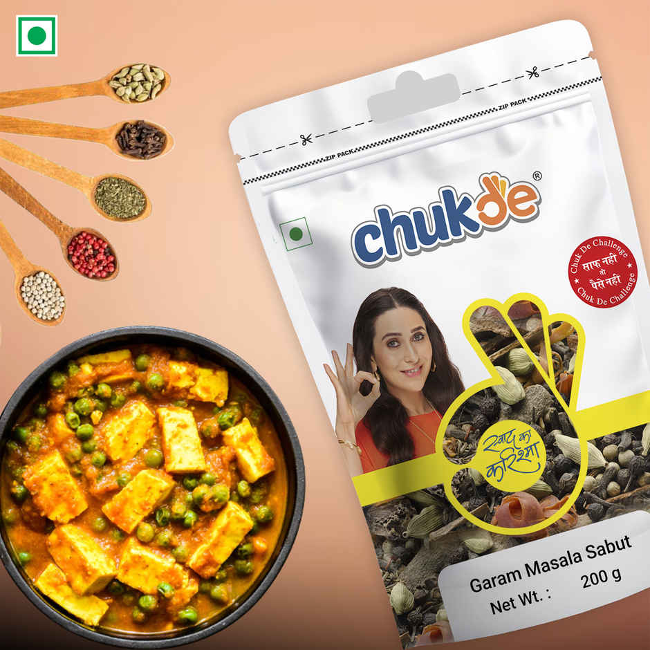 Chukde Whole Garam Masala Mix (Whole Spice Blend)