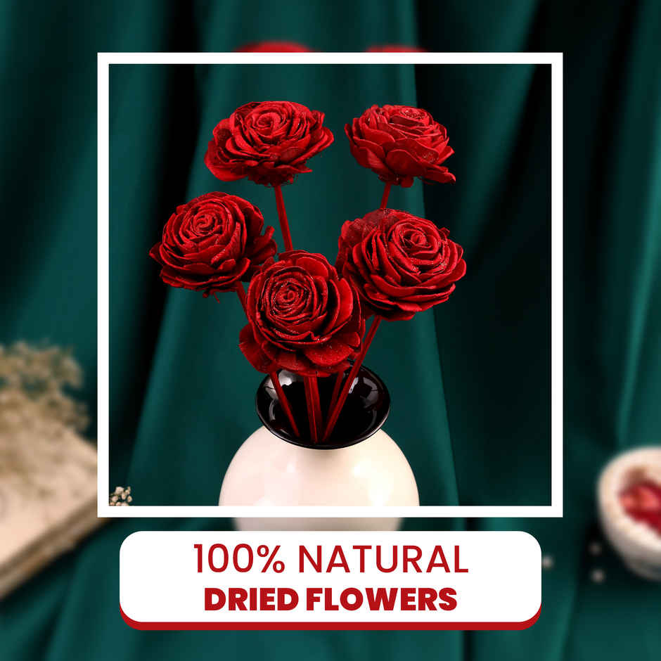 Radiant Roses | Natural Dried Flowers | Eternal Blooms