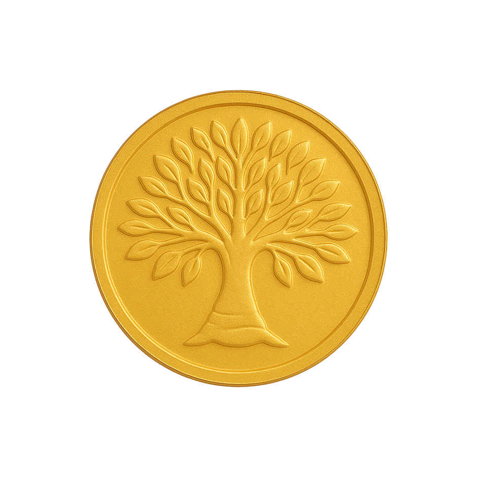 24 Karat 999 Pure Gold Coin | 0.5 g | Augmont