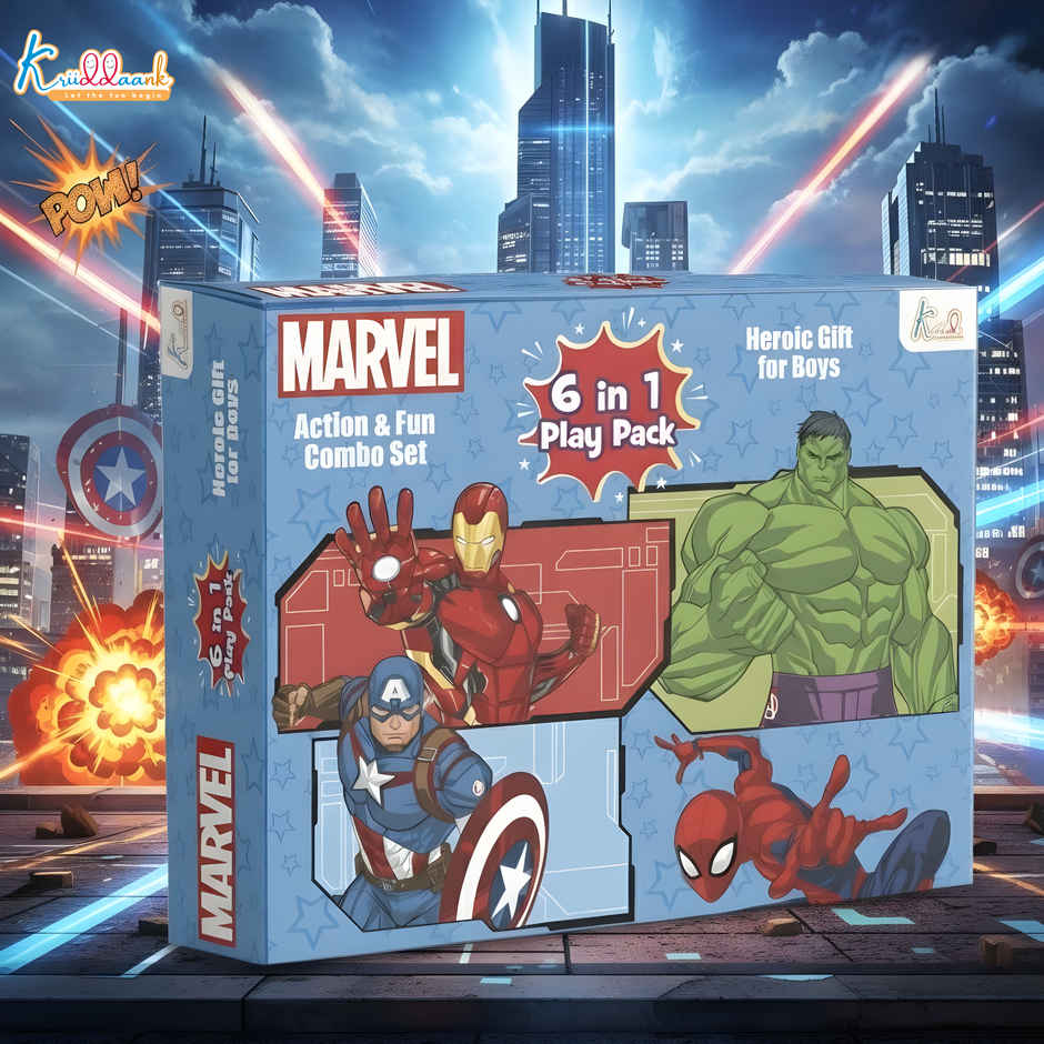 Kriiddaank 6 in 1 Play Pack for Boys