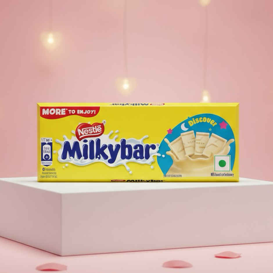 Nestle Milkybar Tablet Made With Milk Yummy & Creamy Treat Combo