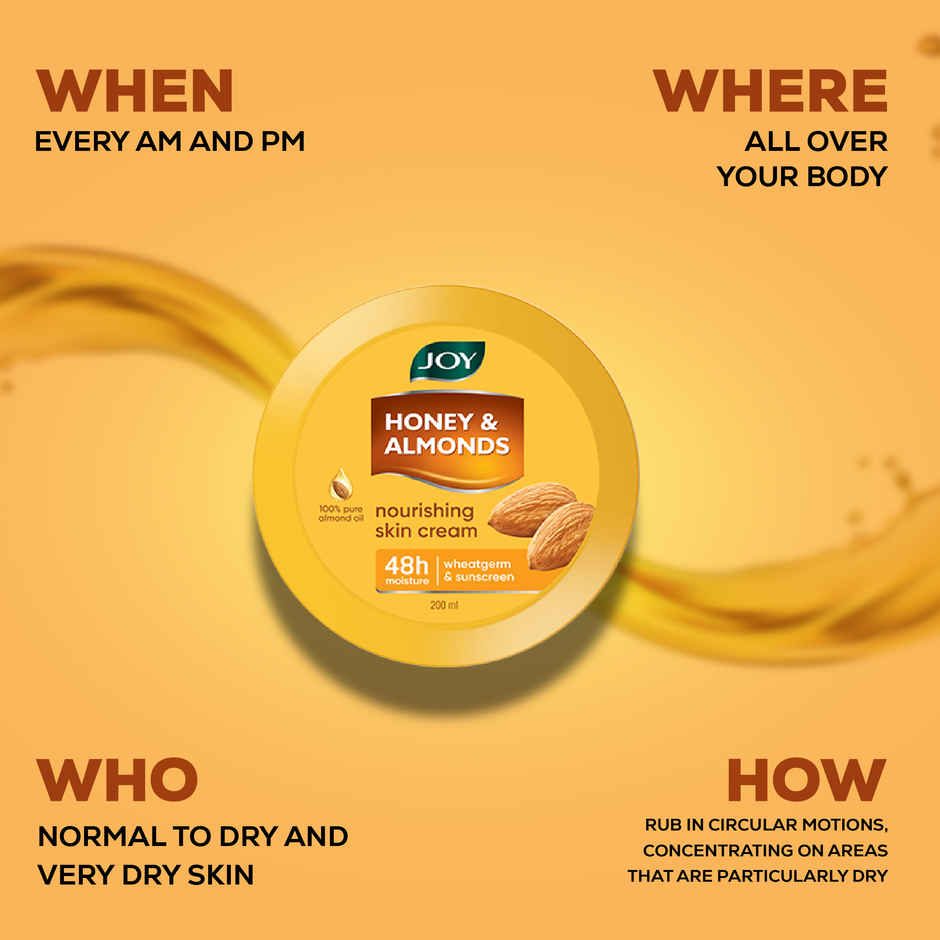 Joy Honey & Almonds Nourishing Moisturizing Cream