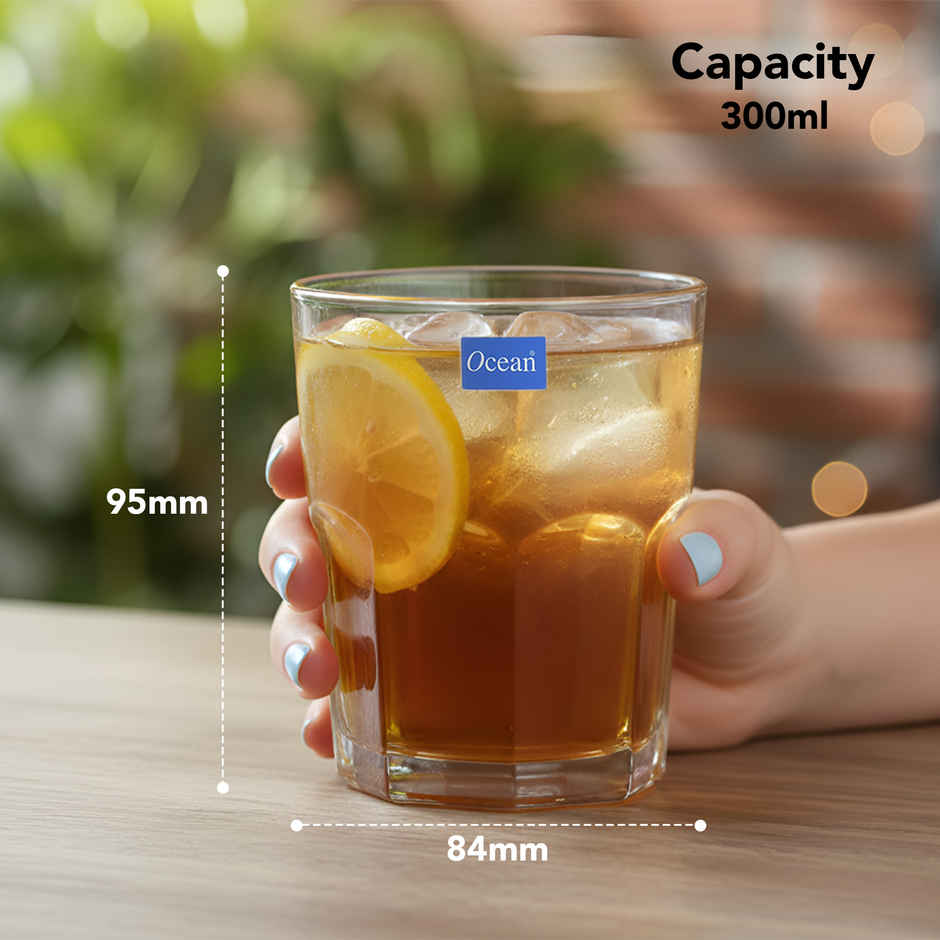 Centra Whiskey Glass Set | 300 ml | Ocean Glassware