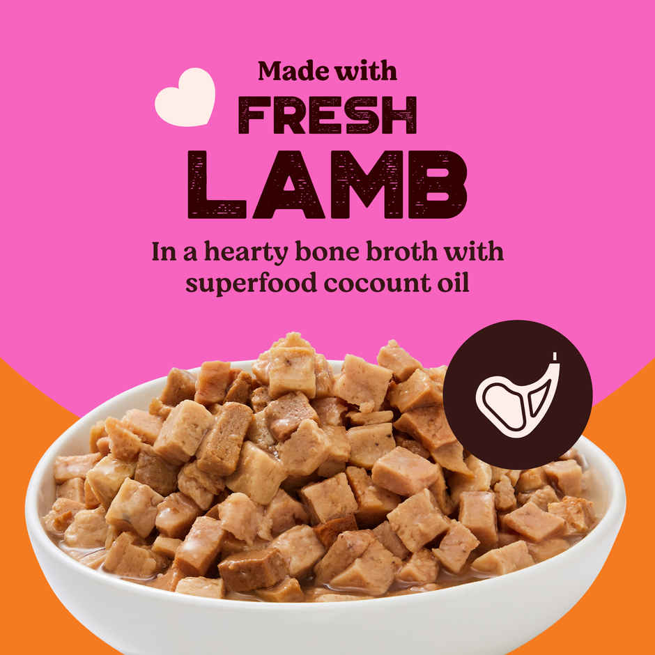 Kennel Kitchen Lamb Chunks in Gravy | Wet Dog Food