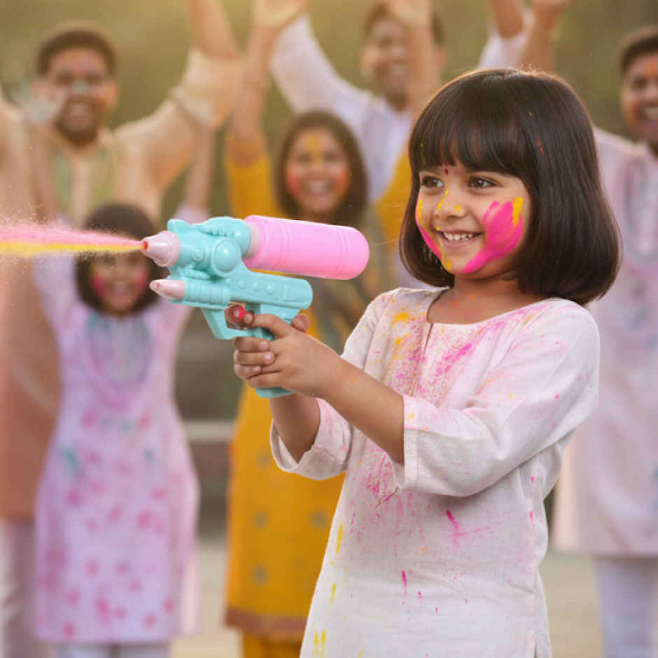 Water Toy Gun | Holi Pichkari | Assorted | Star Toys | 
