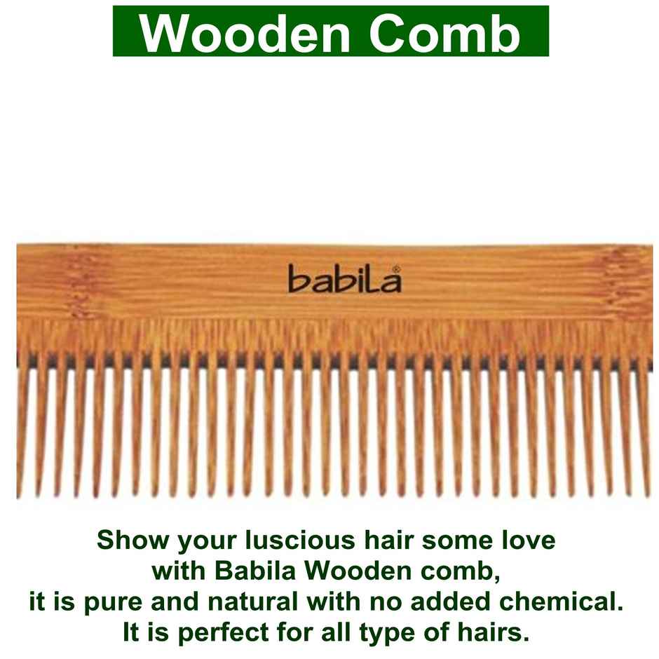 Babila Stylish Dressing Comb Coarse Toothed Medium Grooming Comb-Wc-V03