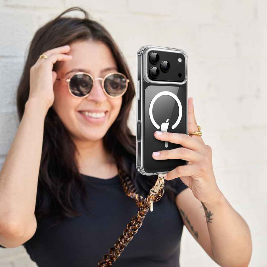 Artistque Case For Iphone 17 Pro Back Cover | Transparent Clear Magsafe Cover