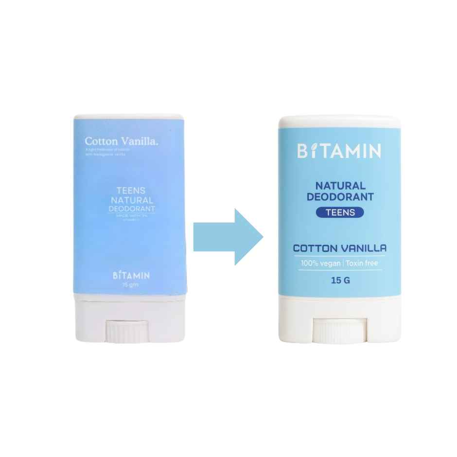 BITAMIN Cotton Vanilla Teens Deo