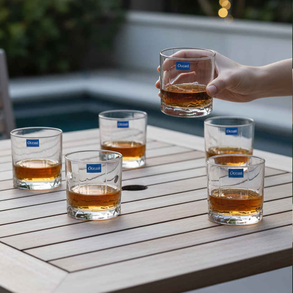 Connexion Whisky Glass | 6 pcs | 350 ml | Ocean Glassware