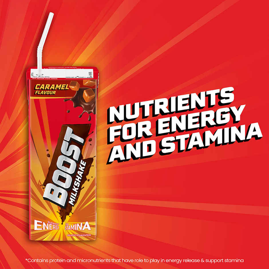 Boost Caramel Milkshake