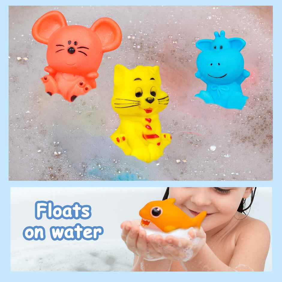 Ratna's Squeezy Lovely Friends 3 Pcs | Assorted