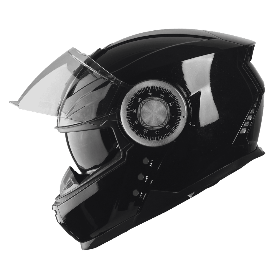 Steelbird SBH-40 Bt Glossy Iss Black - 600 mm - L