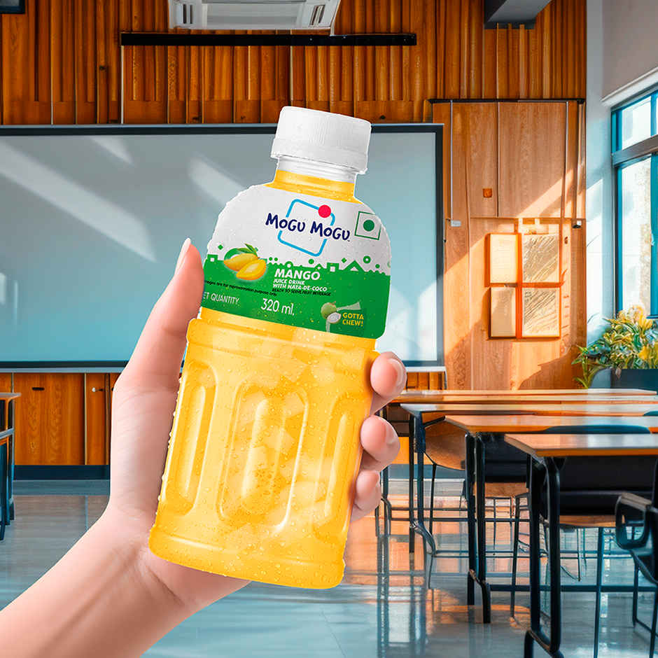Mogu Mogu Mango Fruit Drink with Nata de Coco