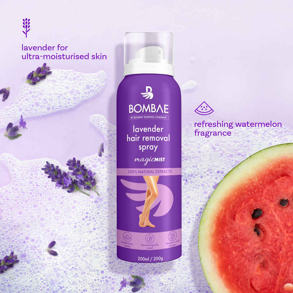 Bombae Lavender Hair Removal Spray