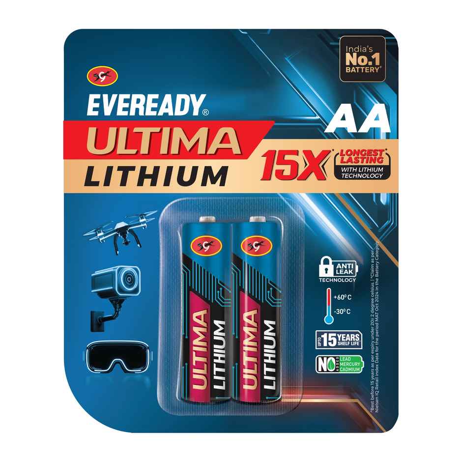 Eveready Ultima Lithium Battery - AA