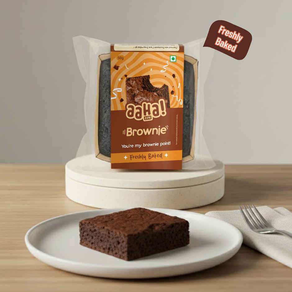 Aaha Life Fresh Brownie | Eggless