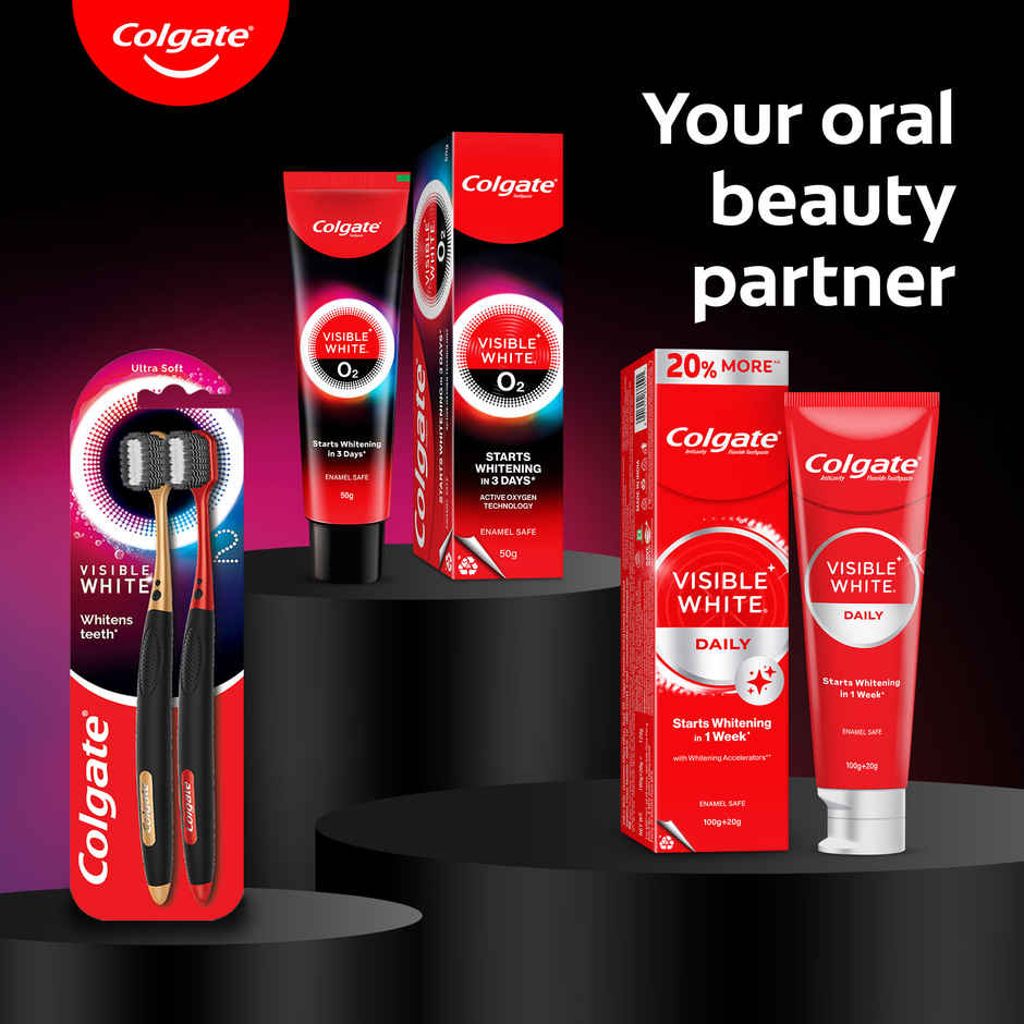 Colgate Visible White O2 Teeth Whitening Toothpaste