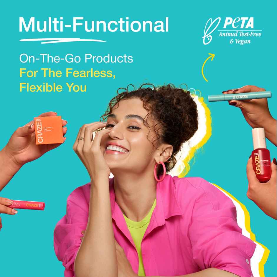 Swiss Beauty Craze Duo 2 in 1 Satin Matte Finish Lipstick Non | transfer Lip Colour | 01 Party Ready