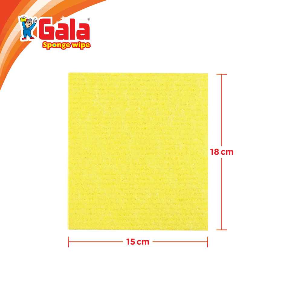 Gala Sponge Wipe 3 pcs Set Combo
