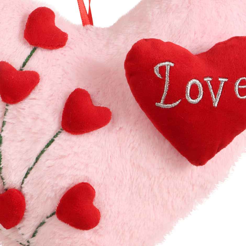 Dearjoy Seven Heart Pillow Pink 35 cm