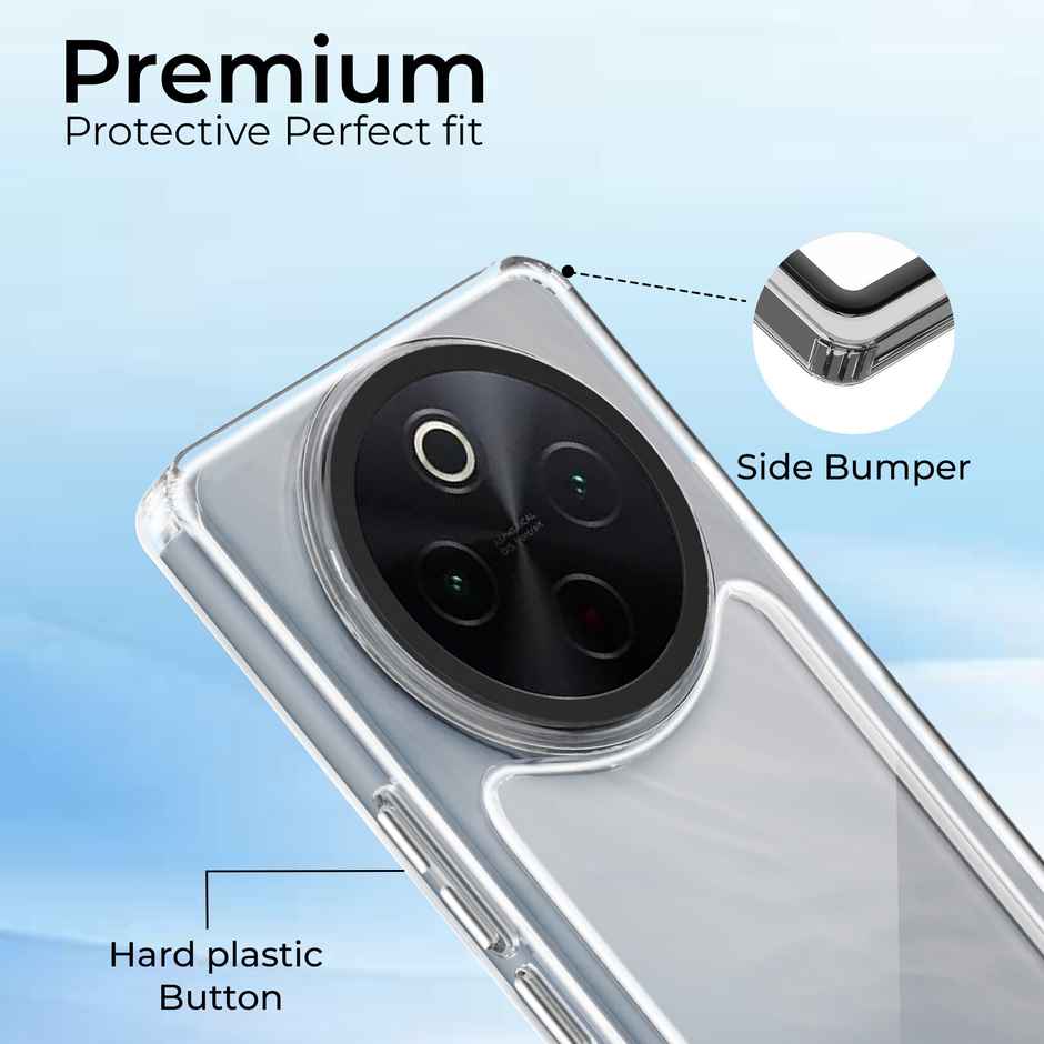 Artistque Case for Vivo T4 5G | iQOO Z10 5G Back Cover | Ultra Stylish Transparent TPU Cover