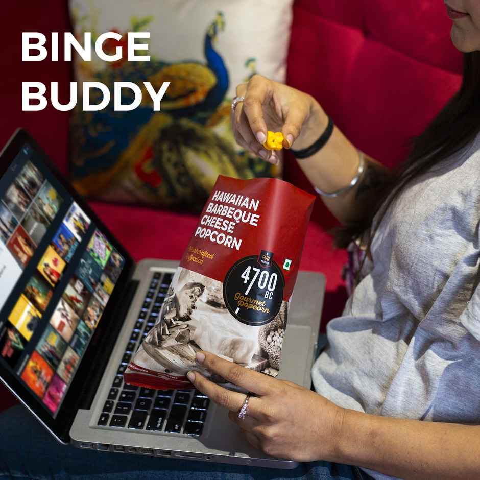 4700BC Popcorn Hawaiian Barbeque Cheese Pouch Combo