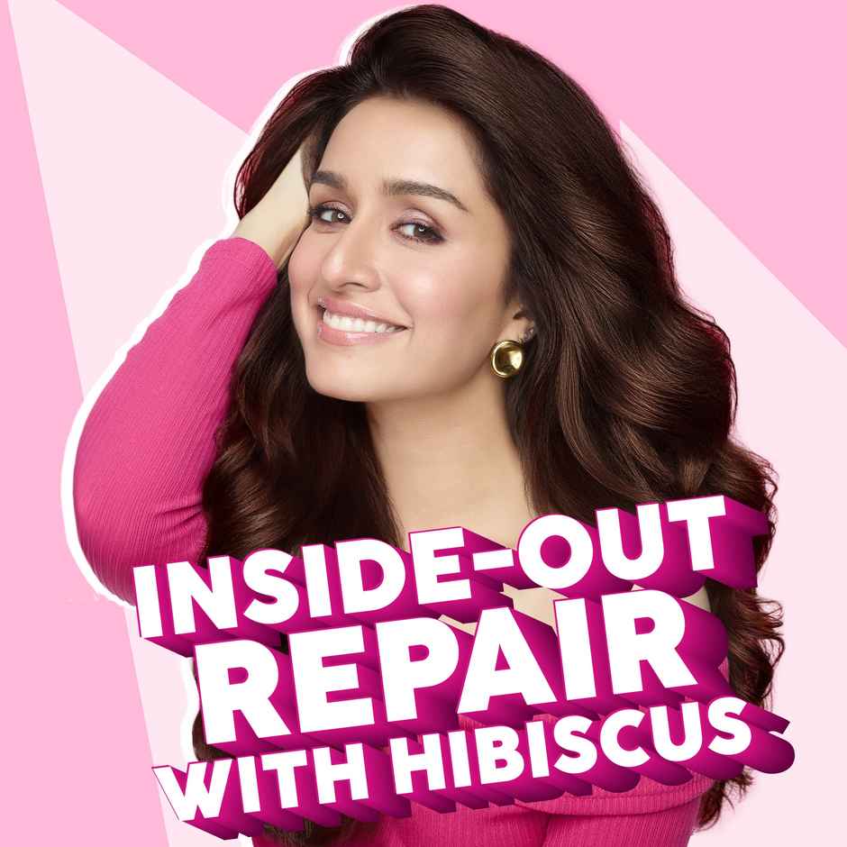 Plix The Plant Fix Hibiscus Bond Repair Advanced Shampoo For Damaged | Frizzy Hair