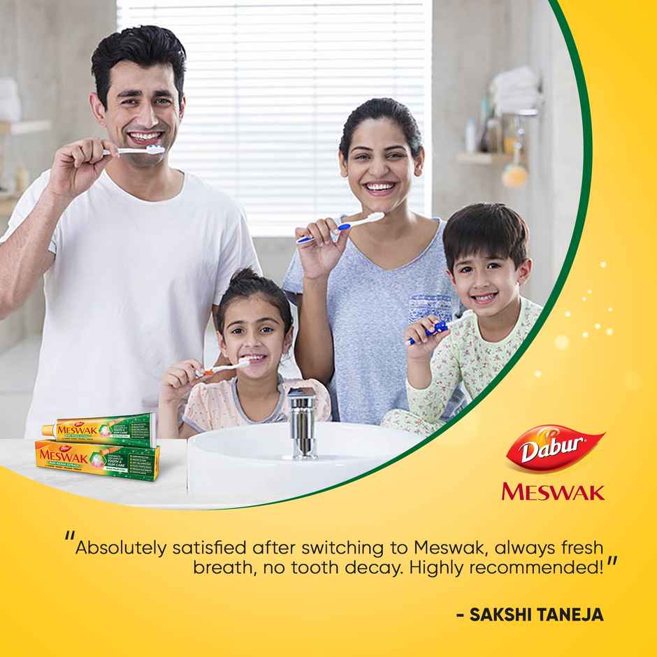 Dabur Meswak Pure Miswak Extract Toothpaste Combo
