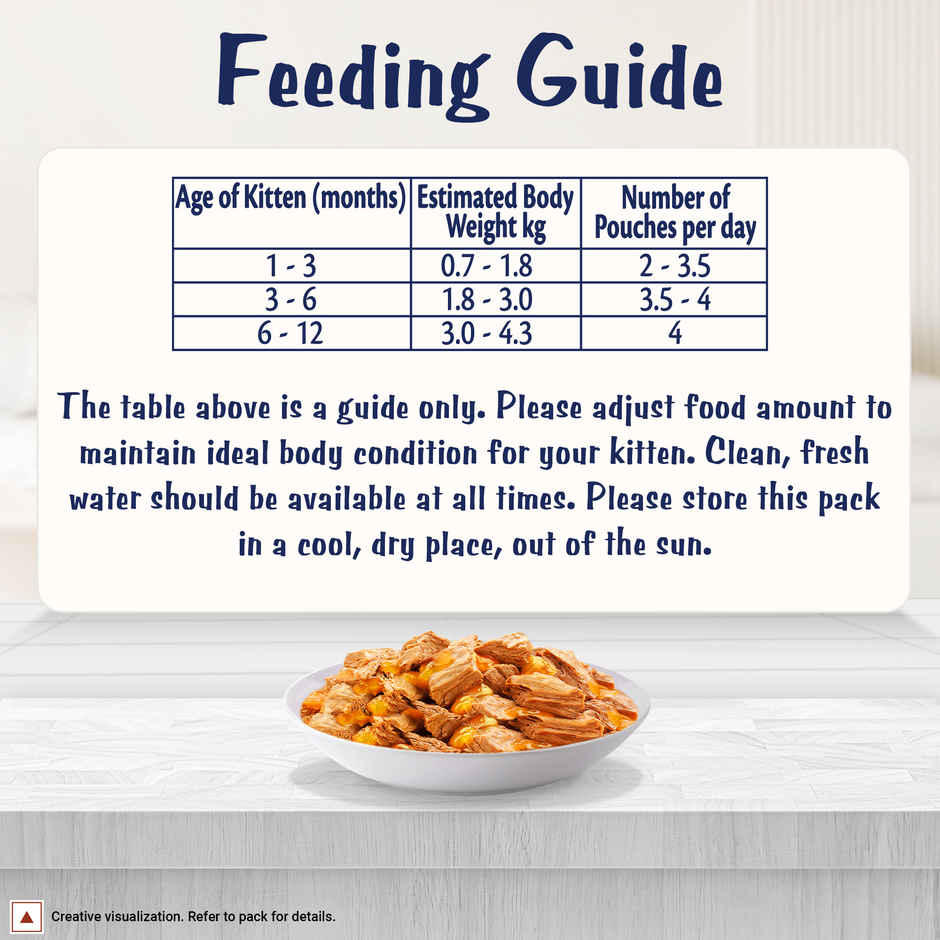 Felix Tuna Jelly Wet Cat Food Kitten | Complete & Balanced