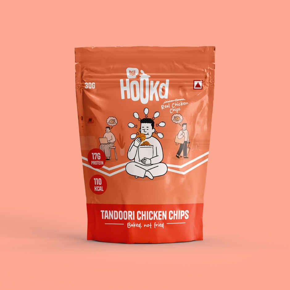 HOOKd Protein Chicken Chips - Tandoori Tikka