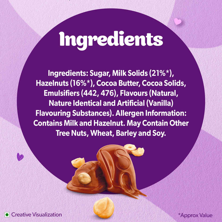 Cadbury Dairy Milk Silk Hazelnut Chocolate Bar