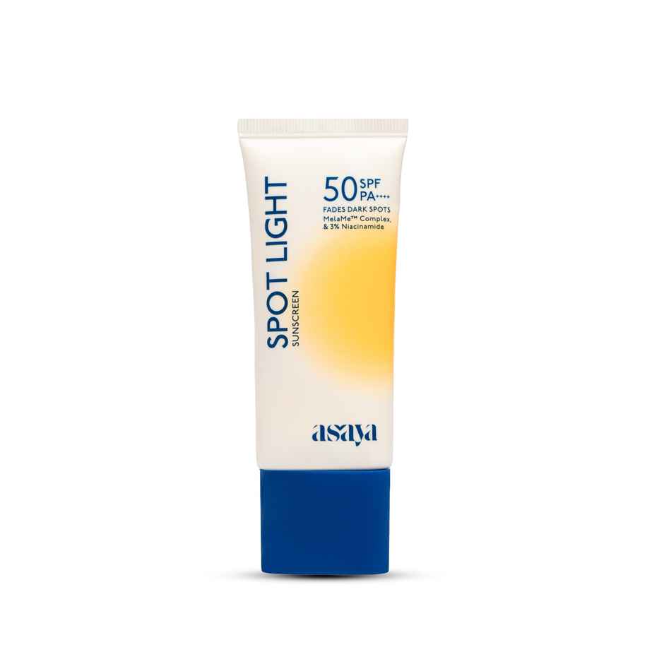 Asaya In-Vivo Tested SPF 50 PA++++ Spot Light Depigmenting Sunscreen | No White Cast