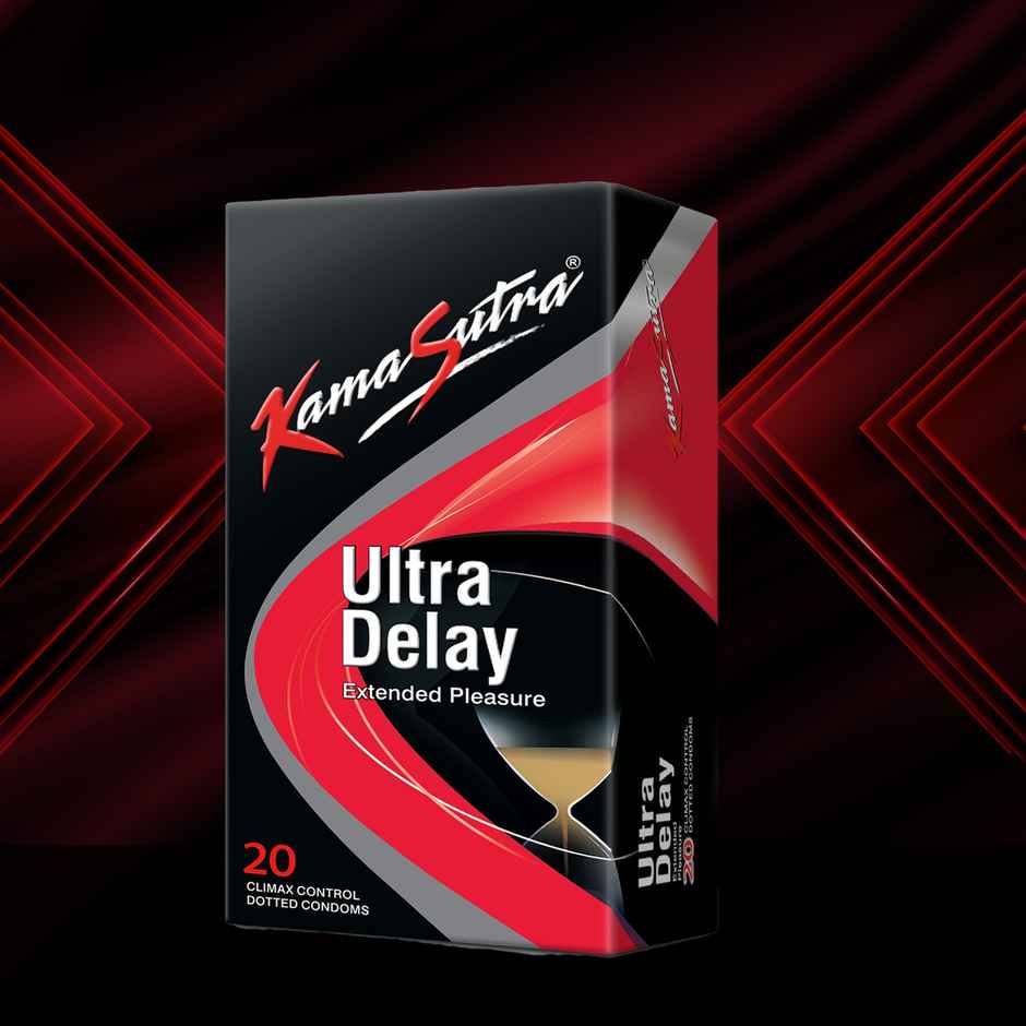 KamaSutra Ultra Delay Condoms for Men | Comfortable & Reliable
