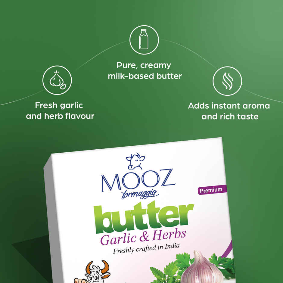 MOOZ Garlic & Herbs Butter