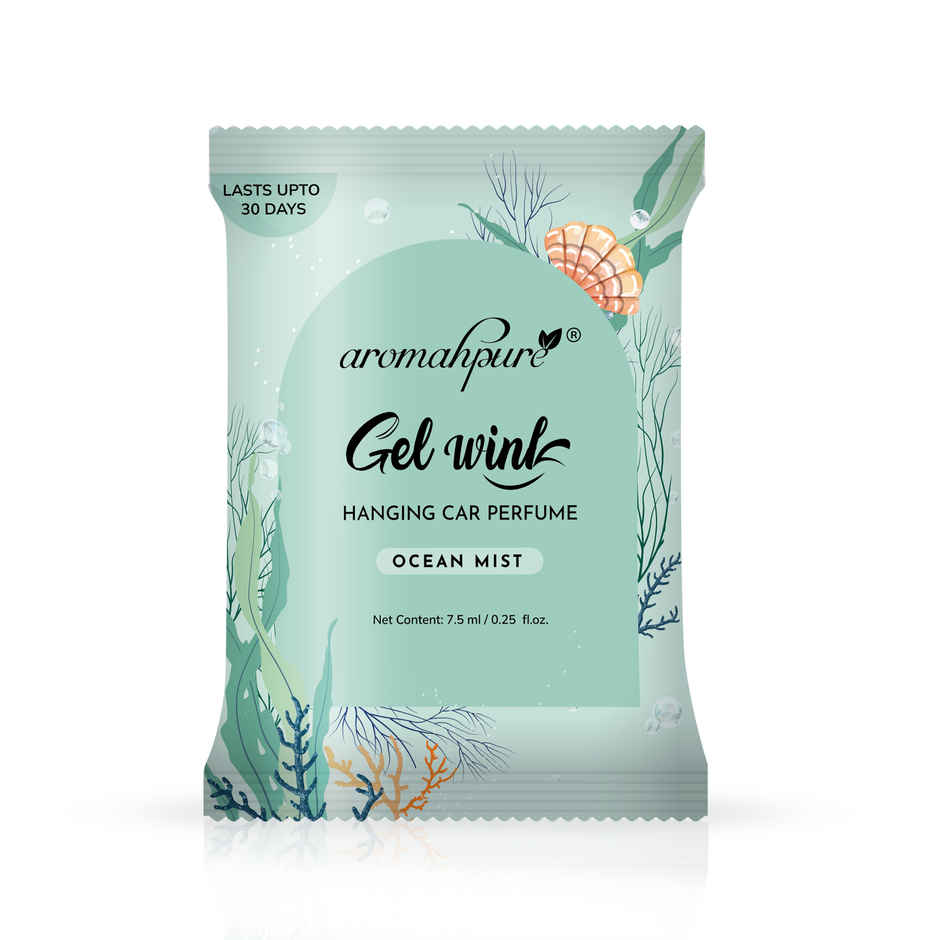 Aromahpure Gel Wink Car Perfume - Ocean Mist | Long-Lasting | 30 Days