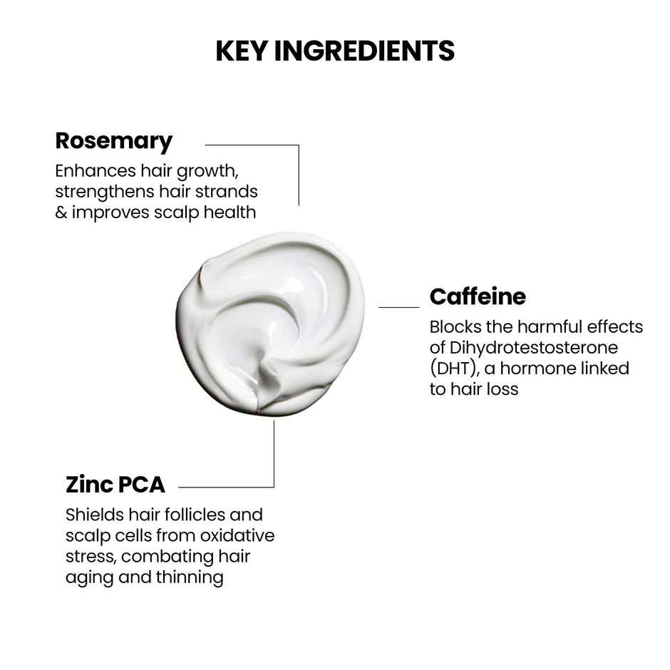 Thriveco Hair Vitalizing Rosemary Shampoo For Hair Fall Control