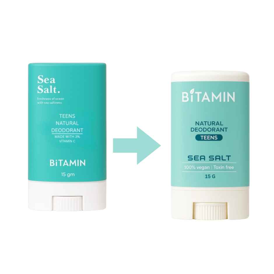 BITAMIN Sea salt Teens Deo