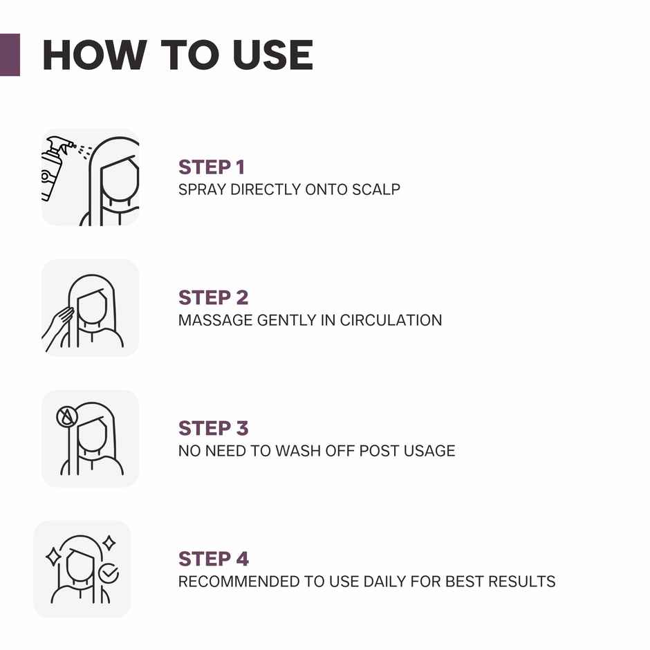 Dermatouch Rosemary Water Spray For Hair Growth Advance 2% Actives Rosemary Redensyl