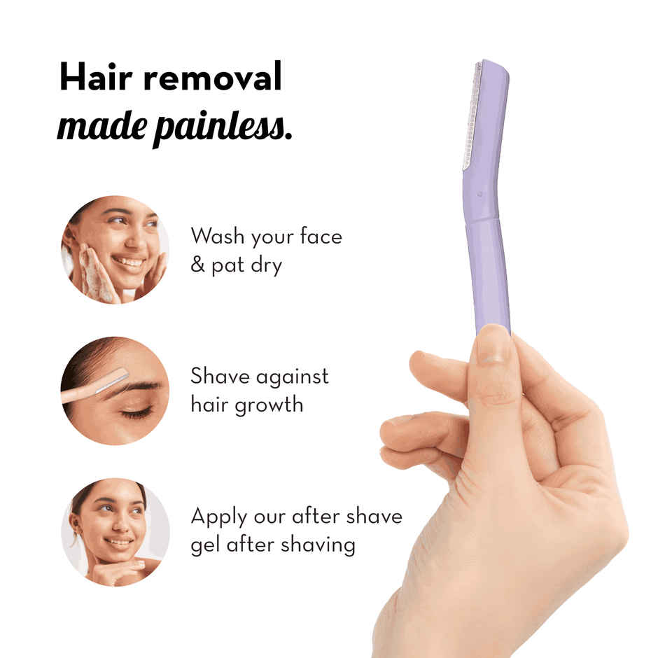 Plush Flawless Face Razor