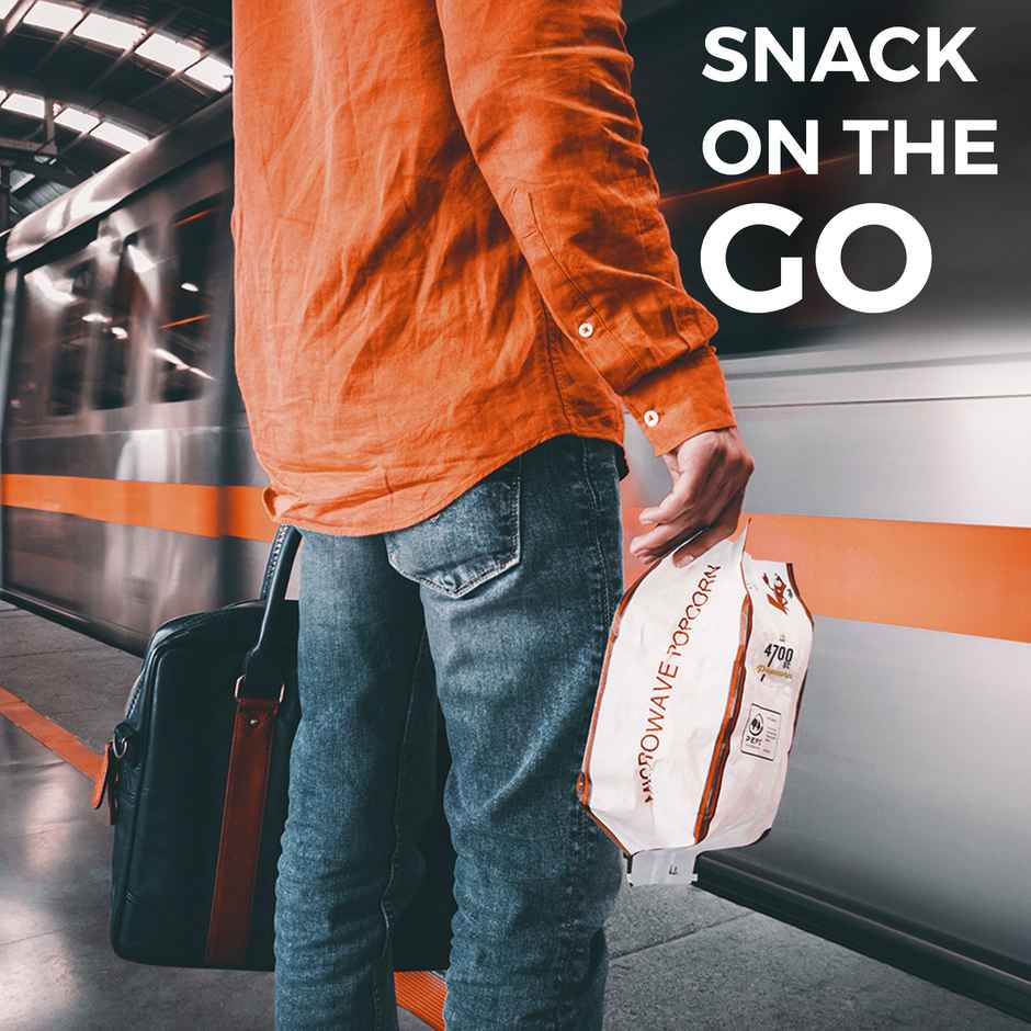 4700BC Microwave Popcorn Cheese Bag | Crunchy