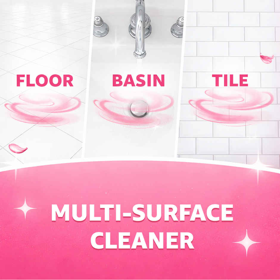 Lizol Floral Bathroom Cleaner Liquid