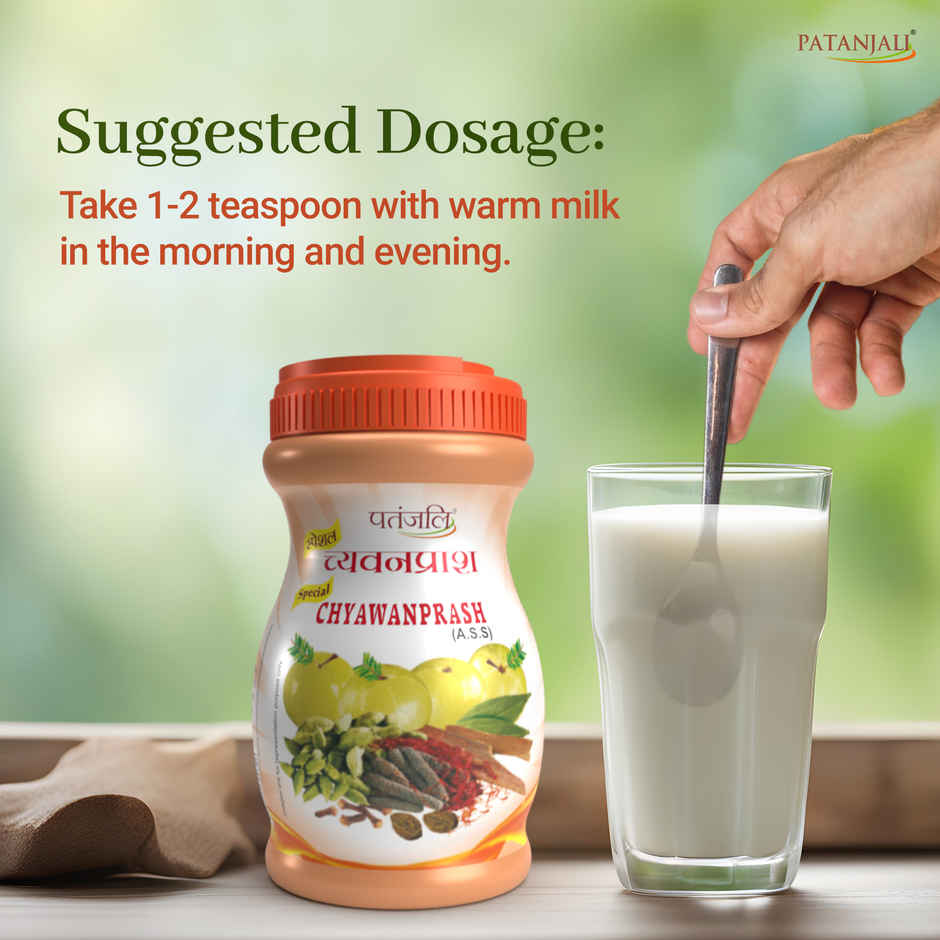 Patanjali Special Chyawanprash Herbal Chawanprash Jar Boosts Immunity Chavanprash